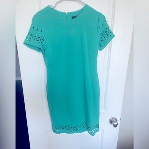 Banana Republic Green/teal shift dress. Excellent condition